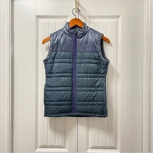 Under Armour Navy/Grey Puffer Vest – Youth Medium (Fits Women’s XXS)